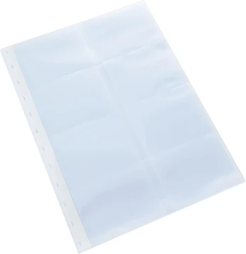 Exacompta 86211e lapeliai vizitinėms kortelėms, 10 vnt.