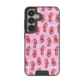 Coral Reef - Samsung Galaxy S25 Case, Elite Dark (Magnetic) / Gold