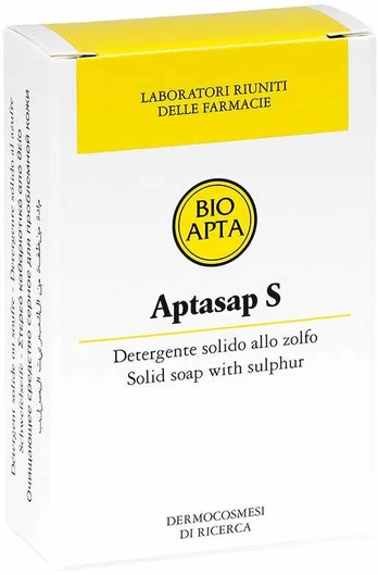BIOAPTA APTASAP S, soap for face with sulfur, 100g