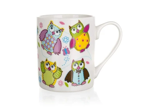 Puodelis Owls