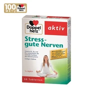 Doppelherz aktiv Stress-gute Nerven tabletės N30 kaina