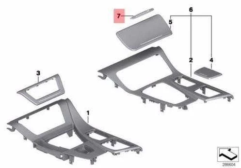 BMW 5 F10 Originalus 51169248694