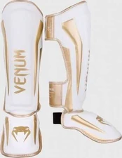 Apsaugos kojoms Venum Elite Standup - Baltas/Gold