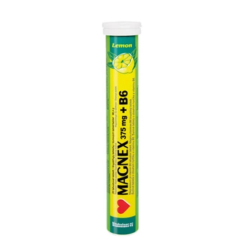 Magnex 375mg+B6 tirpios tabletės N20