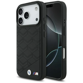 Dėklas BMW M Shape Logo MagSafe do iPhone 17 Pro juoda
