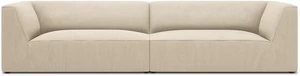 Sofa Micadoni Home Ruby, smėlio, 302 x 93 cm x 69 cm