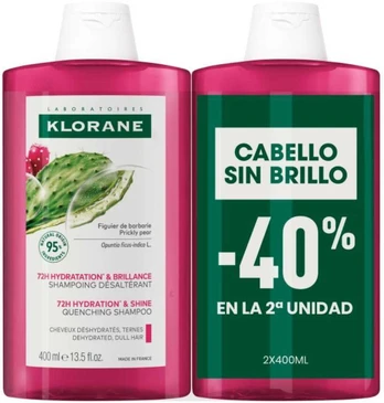 Klorane BARBARIAN FIG Šampūnas pack 2 x 400 ml