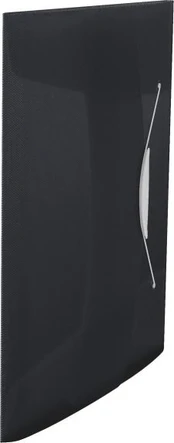 Esselte VIVIDA black rubber folder (624043)