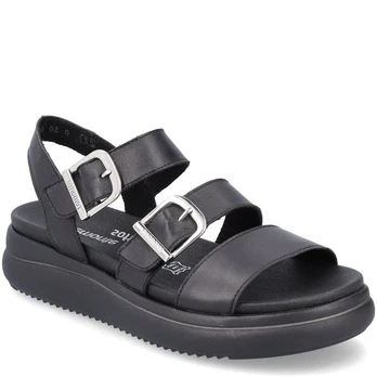 Basutės moterims, Juoda, SANDALS