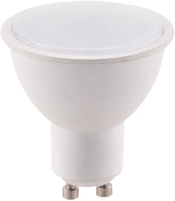 5W LED lemputė, balta, GU10, 2700K, dimeriuojama