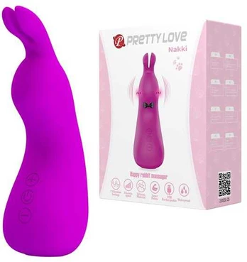 LYBAILE Pretty Love Nakki Rabbit Massager Violetinė