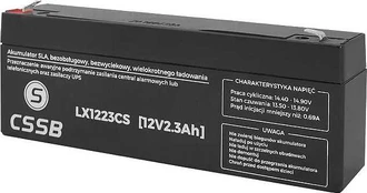 CSSB Akumuliatorius 12V 2.3Ah (LX1223CS)