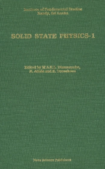 Solid State Physics 1