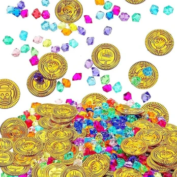 Piratų monetos ir deimantai