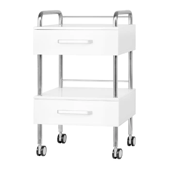 Kosmetologinis vežimėlis 6051 WHITE