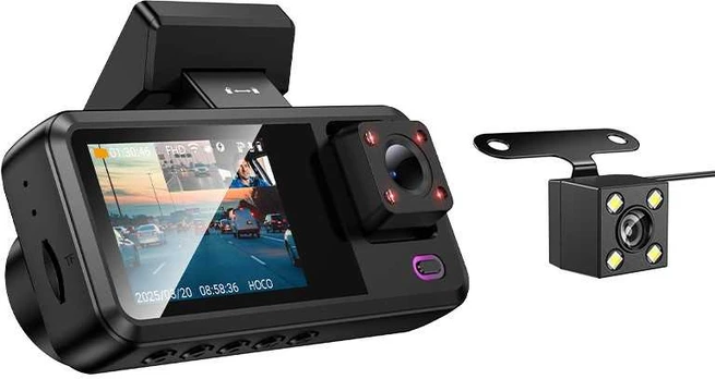 Vaizdo registratorius Hoco DV15 2-inch Ekranas Driving Recorder