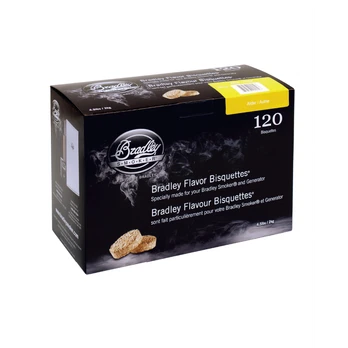 Alksnio medienos briketai Bradley Smoker 120 vnt