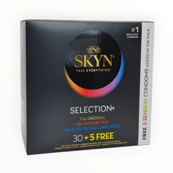 SKYN Selection 30 + 5 vnt Senses