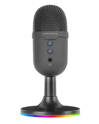 Mars Gaming MMICCX High Definition ENC Desktop Cardioid Microphone USB / ARGB