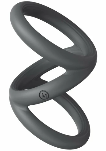 Playhouse Triple Cock & Ball Sling Medium - Silicone Support Ring System