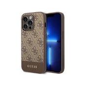 Dėklas Guess GUHCP14LG4GLBR iPhone 14 Pro Rudas kaina