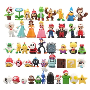 Figūrėlių rinkinys Super Mario, 48 vnt.
