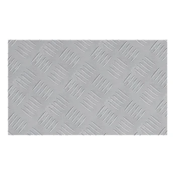 Aliuminio Checkered Plokštės 4 vnt. Neslystančios 50x30 cm