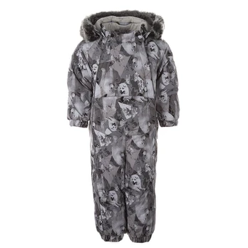 Huppa Vaikų žieminis kombinezonas REGGIE 1, Light Gray Pattern, 80 cm