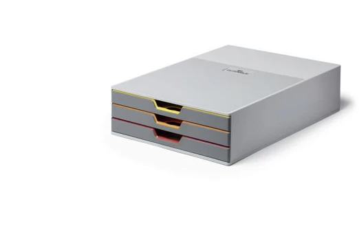 DURABLE Schubladenbox VARICOLOR 3F?cher mehrfbg
