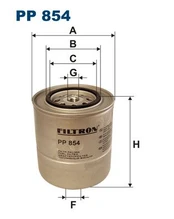 Kuro filtras FILTRON PP854 kaina