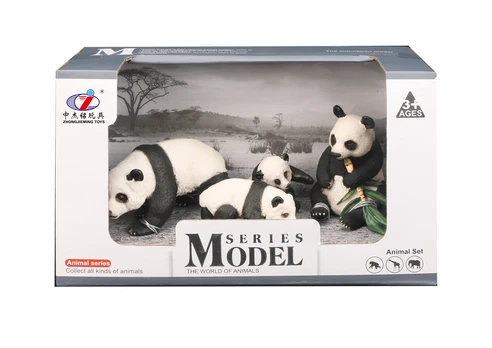 Panda Figurine Set