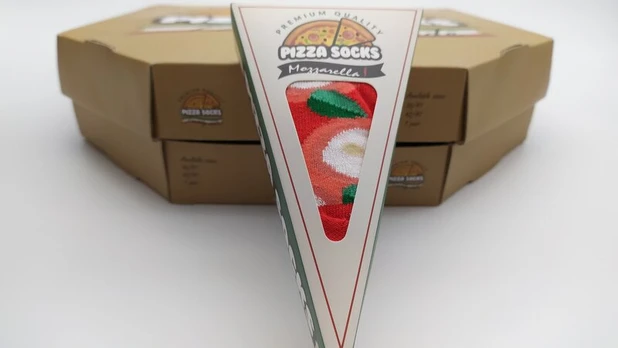 Unisex kojinės dovanų dėžutėje, Pica socks, Mazzarella