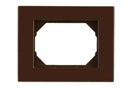 Vienvietis rėmelis XP 500, rudos sp.