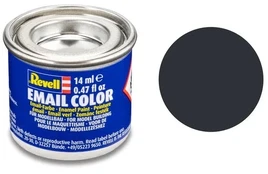 Revell emailvärv mustjashall matt