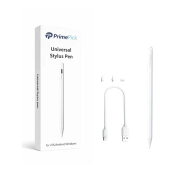 Universalus Aktyvus Stylus Rašiklis (Android ir iOS) PrimePick, baltas