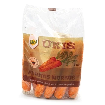 Fasuotos morkos IKI ŪKIS, 1 kg