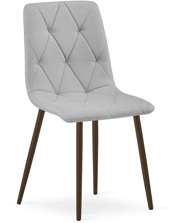 Vidaus kėdė LIBRA, šviesiai pilka, 87 cm