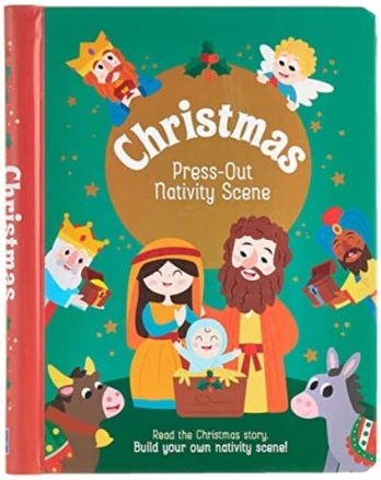 CHRISTMAS PRESS OUT NATIVITY SCENE