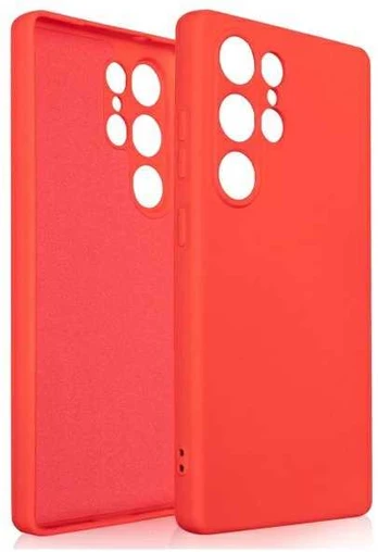 Beline Dėklas Silicone Samsung S25 Ultra raudona/red