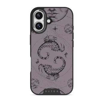 Scorpio - iPhone 17 Case, Elite Dark (MagSafe) / Silver / Purple