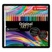 Spalvinimo pieštukai Stabilo Original Arty. Multicolour 24 vnt. kaina