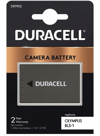 Duracell akumuliatorius, skirtas Olympus Bls1 Bls-1 E-400 E-410 E-420 E-450