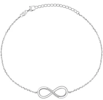Brilio Silver Timeless Sidabrinis Bracelet Infinity BRC48W