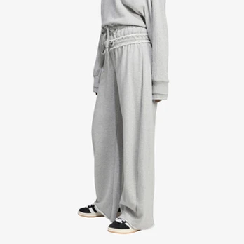 adidas SST Double Waisted Pant Medium Grey Heather - Dydis S (KT1932 Kelnės)