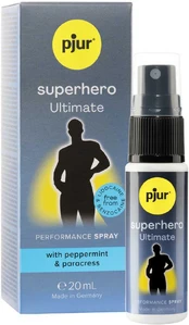 pjur - Superhero Ultimate Purškiklis - 20 ml kaina
