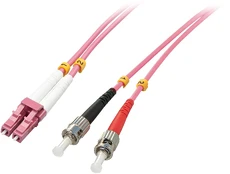 Lindy LC/ST 50/125 µm OM4 5m (46353) kaina