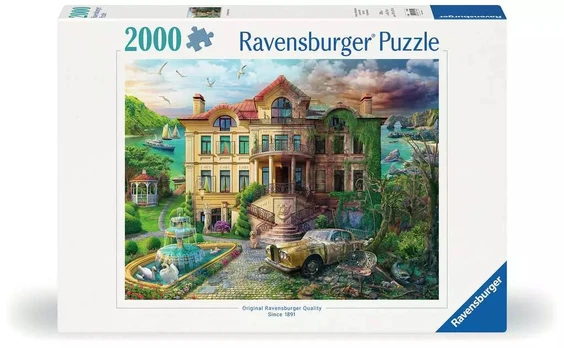 Ravensburger dėlionė „Senasis dvaras prie įlankos“, 2000 det.