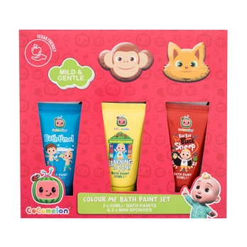 COCOMELON vonios dažų rinkinys Colour Me Bath Paint Set
