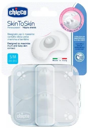 Spenelių apsauga Chicco Silicone, S/M, 2 vnt. kaina