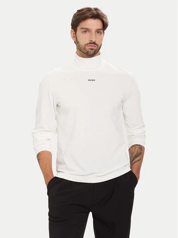HUGO Golfas Daporollo 50547372 Smėlio Regular Fit